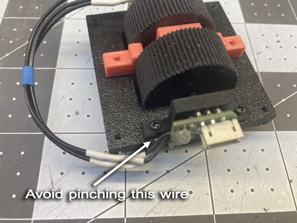 gimbal assembly left